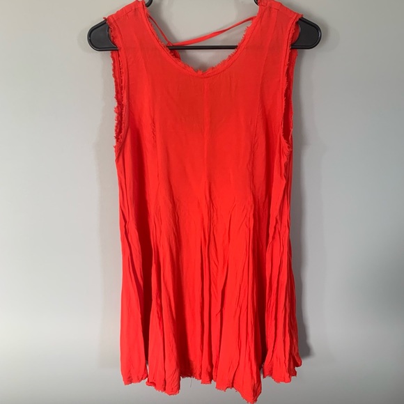 Urban Outfitters Ecoté Red Swing Dress - Picture 1 of 8